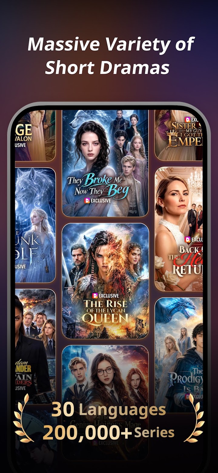 DramaWave - Dramas & Reels screenshot